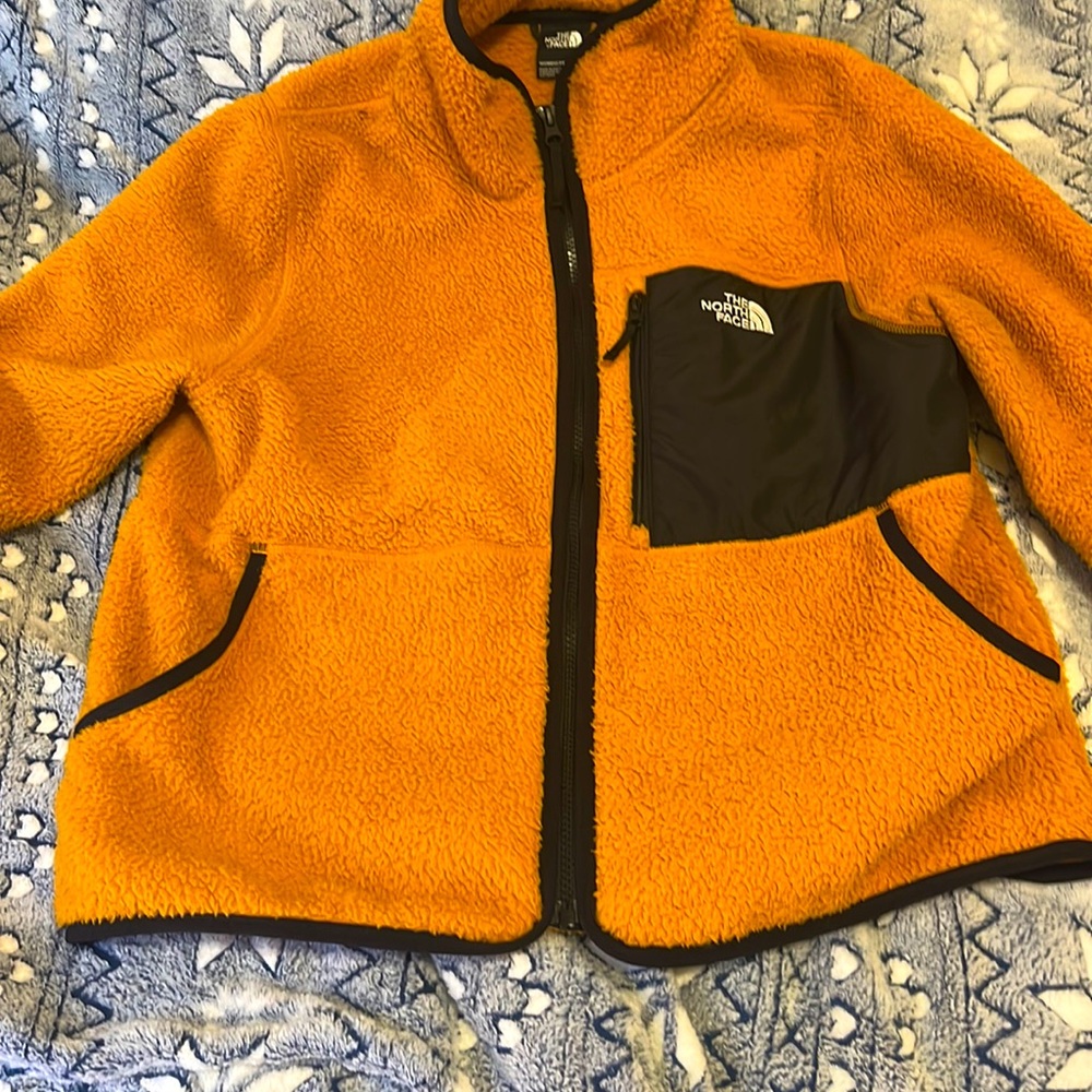 Dark yellow Northface Jacket